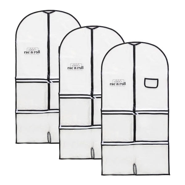 Clear Garment Bag 3 Pack